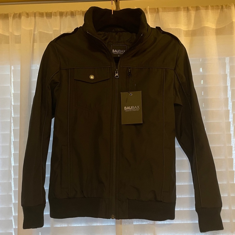 Baubax Women’s Bomber Jacket Black Small